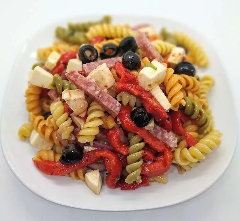 Tri Color Pasta Salad - Cook.Blog.Share